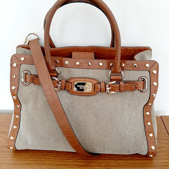 Michael Kors Handbags - Michael Kors Brown and Tan Women's Bag
